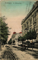 T2/T3 1915 Drohobych, Drohobycz, Drohobics; Ul. Mickiewicza / Street View. Verlag Leon Rosenschein + "K.u.K. Infanterier - Unclassified