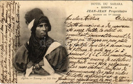 T2/T3 1902 Algérie. Touareg / Algerian Folklore, Tuareg Man (EK) - Unclassified