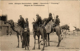 * T2/T3 Guerriers "Touareg" (Région De Tombouctou) Afrique Occidentale - Soudan / African Folklore, Tuareg Warriors (Tim - Unclassified