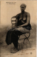 * T3 1927 Dahomey, Femme Baribas / African Folklore, Half-naked Woman (EB) - Unclassified