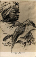 ** T2 Exposition Coloniale. Type Foula / International Colonial Exhibition, African Folklore, Fula Woman - Unclassified