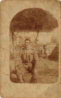 T3/T4 1915 Osztrák-magyar Katona / WWI Austro-Hungarian K.u.K. Military, Soldier. Photo (fa) - Unclassified