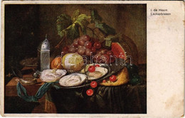 T2/T3 Leckerbissen / Still Life Art Postcard. G.G.W.II. Nr. 288. S: I. De Heem (EK) - Unclassified