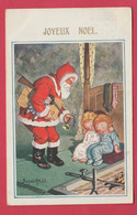 Illustrateur Donald Mc Gill - Joyeux Noël / Merry Christmas ... Pére Noël / Santa Claus - 1924 ( Voir Verso ) - Mc Gill, Donald
