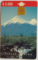 Chile CTC $3,000 " Volcan Osorno " - Chili