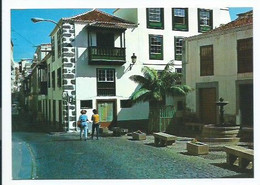 LA PLACETA Y CALLE REAL.- STA. CRUZ DE LA PALMA - ISLA DE LA PALMA / ISLAS CANARIAS.- ( ESPAÑA ) - La Palma