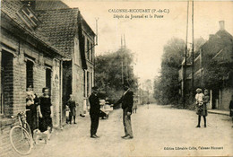 Calonne Ricouart * Rue Du Village * Dépôt Du Journal Et La Poste * Le Facteur - Andere & Zonder Classificatie