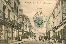 Neufchâtel En Bray * Grande Rue St Jacques * Coiffeur * Grand Café De Paris - Neufchâtel En Bray