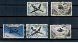 FRANCIA 1957/1960 - POSTA AEREA - ALCUNI VALORI DEL PERIODO. USATI - Andere & Zonder Classificatie