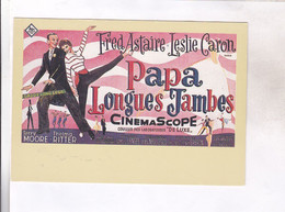 CPM  PAPA LONGUES JAMBES - Affiches Sur Carte