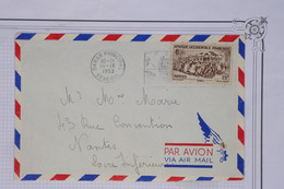 AW11  AOF  BELLE LETTRE RECOM. 1953 PAR AVION  DAKAR A   NANTES FRANCE  + + AFFRANCH.  PLAISANT - Briefe U. Dokumente