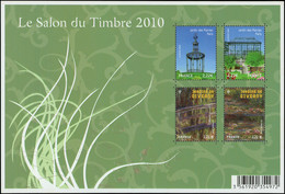 ** BF 130 : Salon Du Timbre 2010, Impression TRES PARTIELLE De La Dorure, TB. C - Sin Clasificación