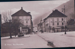 St Imier BE, Rue Françillon, Grande Brasserie Du Jura Et De L'Aigle (7177) - Saint-Imier 