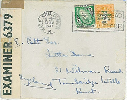 10617 - IRELAND - POSTAL HISTORY - Nice Postmark On CENSORED COVER  1941 - Lettres & Documents