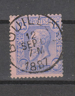 COB 48 Oblitération Centrale BOUILLON - 1884-1891 Leopoldo II