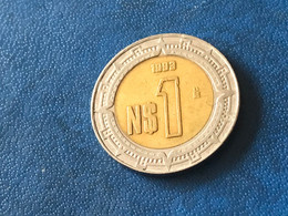 Münzen Münze Umlaufmünze Mexiko 1 Neuer Peso 1993 - Bahama's