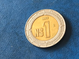 Münzen Münze Umlaufmünze Mexiko 1 Neuer Peso 1993 - Bahamas