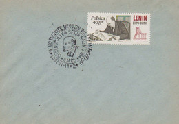 Poland Postmark D70.04.24 LUBLIN.01kop: Lenin 100 Y. - Stamped Stationery