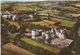 Cpsm 10x15. Vue Aérienne (64) BIDACHE. Les Ruines Du Château Des Ducs De Gramont - Bidache