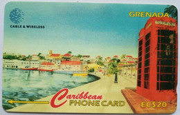 Grenada Cable And Wireless EC$20 287CGRB " Carenage " CW Logo - Granada