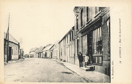 80 - SOMME - ACHEUX - Rue De Louvencourt, Animation - H. Bouchez, édit. -10278 - Acheux En Amienois