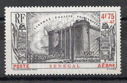 SENEGAL Timbre Poste Aérienne N°12(*)  Neufs Sans Gomme Cote : 23,00€ - Aéreo