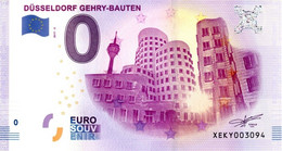 Billet Souvenir - 0 Euro - Allemagne - Düsseldorf Gehry-Bauten (2017-2) - Private Proofs / Unofficial