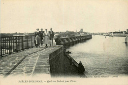 Les Sables D'olonne * La Jetée * Endroit Pour Pêcher * Pêche à La Ligne - Sables D'Olonne