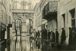 Saintes * La Rue Arc De Triomphe * 18 Février 1904 * Crue Inondations - Saintes