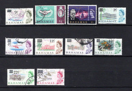 Bahamas    1965-66  .-   Y&T  Nº    210-211-216-221/222-226/230 - 1963-1973 Autonomie Interne