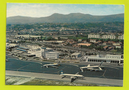 06 Aéroport De NICE Côte D'Azur Belle Vue Sur Nice Avions Air France Grands Immeubles HLM VOIR DOS - Aeronáutica - Aeropuerto