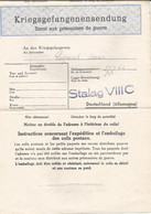 Kriegsgefangenenpost Prisonnier De Guerre 1940/45 Stalag  VIIIC Envoi De Colis +marque CONTROLE TOEZICHT - Dokumente