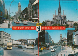 D-12043 Berlin - Neukölln - Rathaus - Hermannplatz - Südstern - Cars - VW Variant - VW Bus - Opel Caravan - Neukoelln