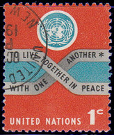 Nations Unies. New York 1962. ~ YT 100 - Emblème - Oblitérés