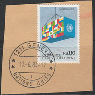 Nations Unies. Genève 1983. ~ YT 116 - Commerce & Développement - Oblitérés