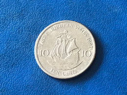 Münzen Münze Umlaufmünze Ostkaribische Staaten 10 Cents 1997 - Caraibi Orientali (Stati Dei)