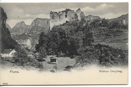 SG St. Gall Flums Gräpplang  Schloss Ruhine -   GREPLANG PRECURSEUR - Flums