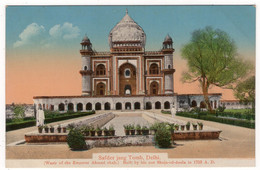 DELHI - Safder Jang Tomb - Mirza - India