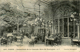 Paris * 16ème * Le Bois De Boulogne * Intérieur Du Restaurant De La Cascade - Bar, Alberghi, Ristoranti