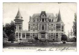 CPA DUFFEL : Château De Moriau De Meulenacker - Circulée En 1906 - Uitg. A. Melens, Drukker - 2 Scans - Duffel