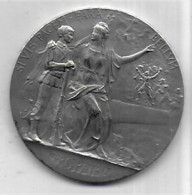 Médaille En Argent - Entrainement Physique - Préparation Militaire - Prix Du Ministre De La Guerre - France