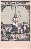 Corcelles-Cormondrèche NE, Le Temple Litho (10.9.31) - Corcelles