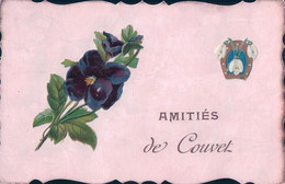 Amitiés De Couvet VD, Litho En Relief (2508) - Couvet