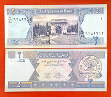 Afghanistan  2 Afgani Unc 2 Pcs Consecutive - Afghanistan