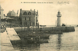 Belle Ile En Mer * Entrée Du Port De Sauzon * Hôtel Du Phare * Belle Isle - Belle Ile En Mer