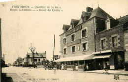 Pontorson * Route D'autrain * Quartier De La Gare * Hôtel Du Châlet , BESNARD , GUIDECOQ ROUGERIE Propriétaire - Pontorson