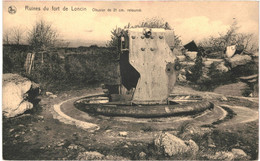 CPA Carte Postale  Belgique-Loncin -   Fort  Ruines Obusier De 21 Cm Retourné VM51141 - Ans