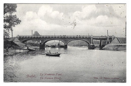 CPA DUFFEL : Le Nouveau Pont / De Nieuwe Brug - Animée - Circulée En 1908 - Uitg. Alf. Melens, Drukker - 2 Scans - Duffel