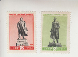 Sowjet-Unie Jaar 1959 Michel-nr 2297/2298 ** - Altri & Non Classificati