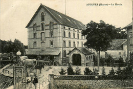 Anglure * Vue Sur Le Moulin * Minoterie * Attelage - Anglure